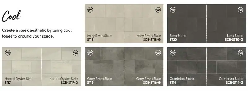 Introduce 2026 Karndean DesignFlooring Cool toned slate vinyl tile colour selections