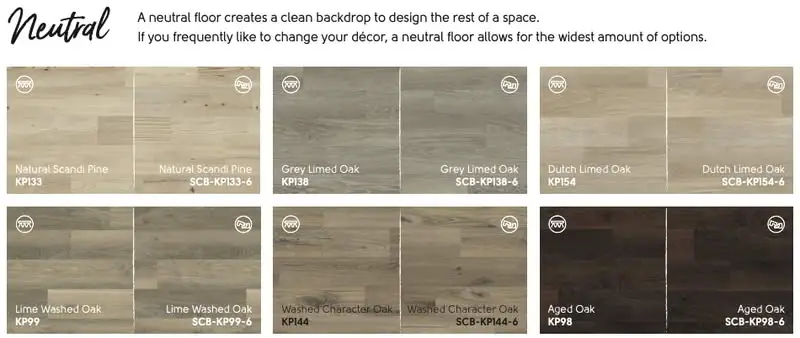Introduce 2026 Karndean DesignFlooring Neutral flooring options displayed.