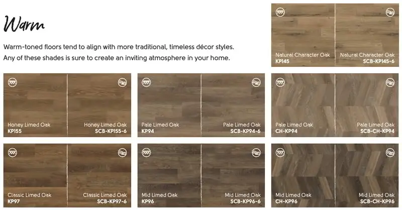 Introduce 2026 Karndean DesignFlooring Wood floor samples, warm tones