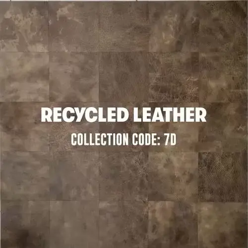 Participate the 2027 Surface Design Show in London Recycled leather collection code 7D