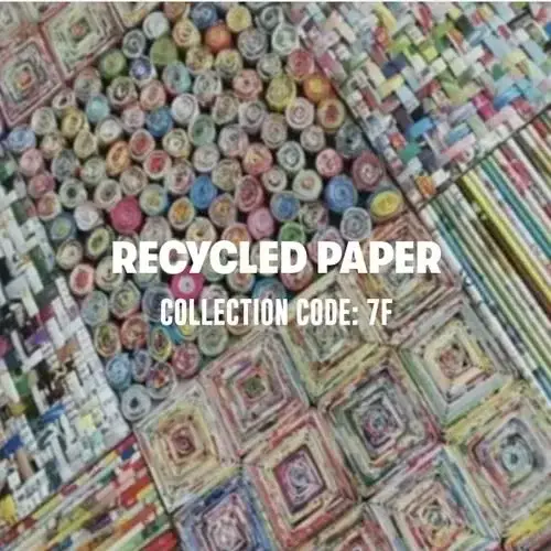 Participate the 2027 Surface Design Show in London Recycled paper art collection