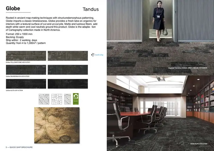 Tarkett Tandus Carpet Tiles QuickShip Globe Tandus carpet flooring catalog
