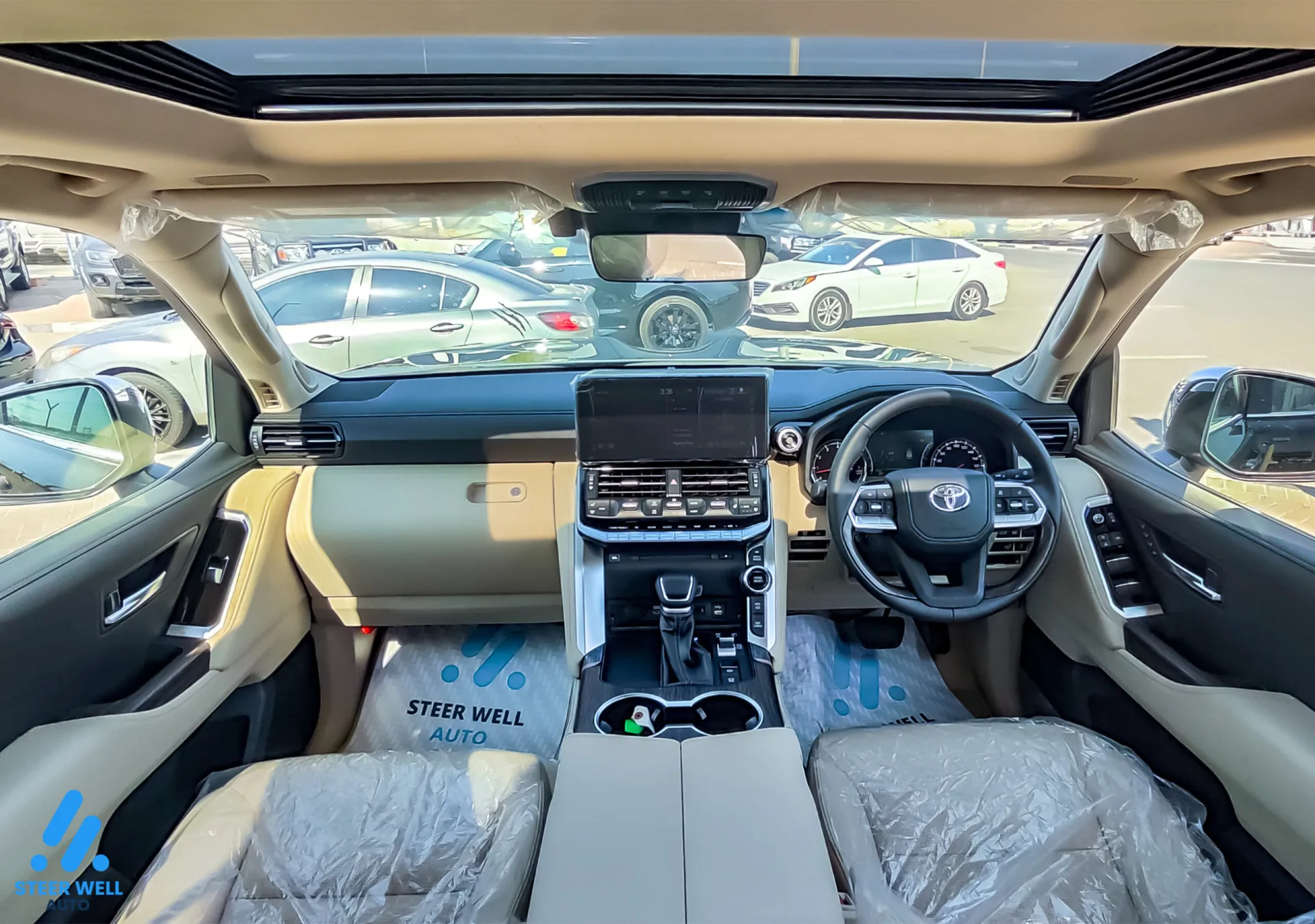Toyota Land Cruiser 2024 cu volan pe dreapta disponibil pentru export