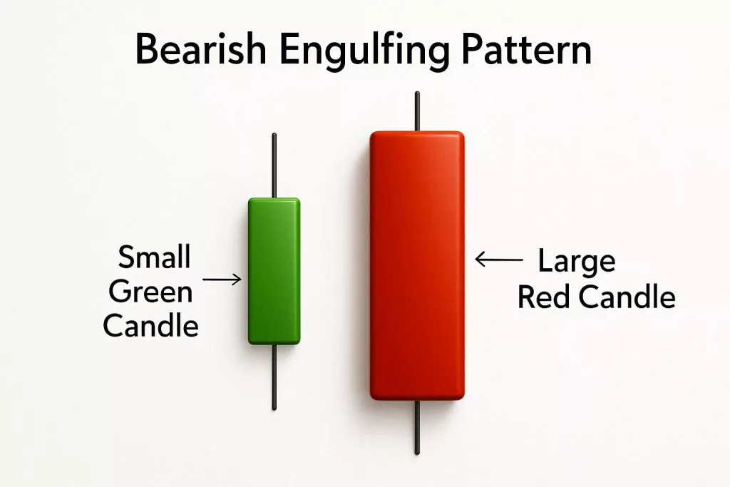 Bearish Engulfing candlestick pattern