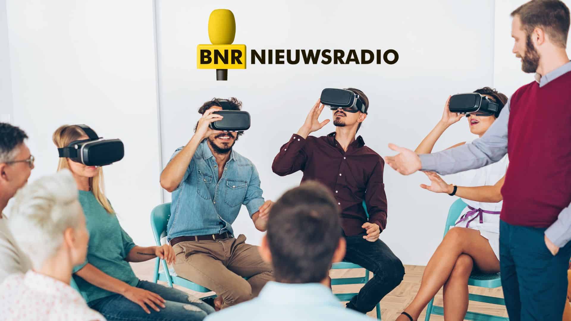 BNR Virtual Reality VR Vivian Acquah Vivian Acquah in de media bij BNR Werkverkenners over neurodiversiteit in het bedrijfsleven