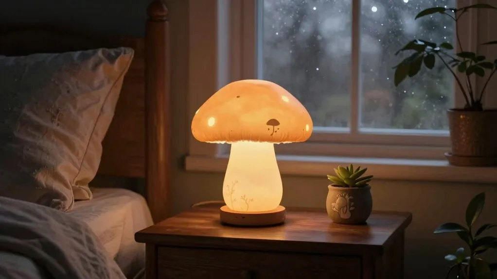 The 20 Best Mushroom Night Lamps for Cozy, Sleep-Supporting Glow