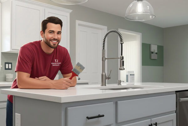 How to update an older home on a budget with affordable kitchen upgrades by TJ Handyman Services in Orlando.