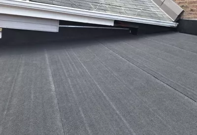 Flat Roof Repair (after) Flat Roof Repair (after)