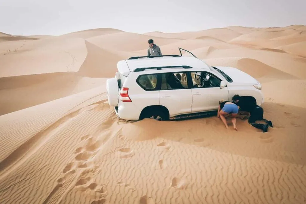 How to Drive on Sand Without Getting Stuck
