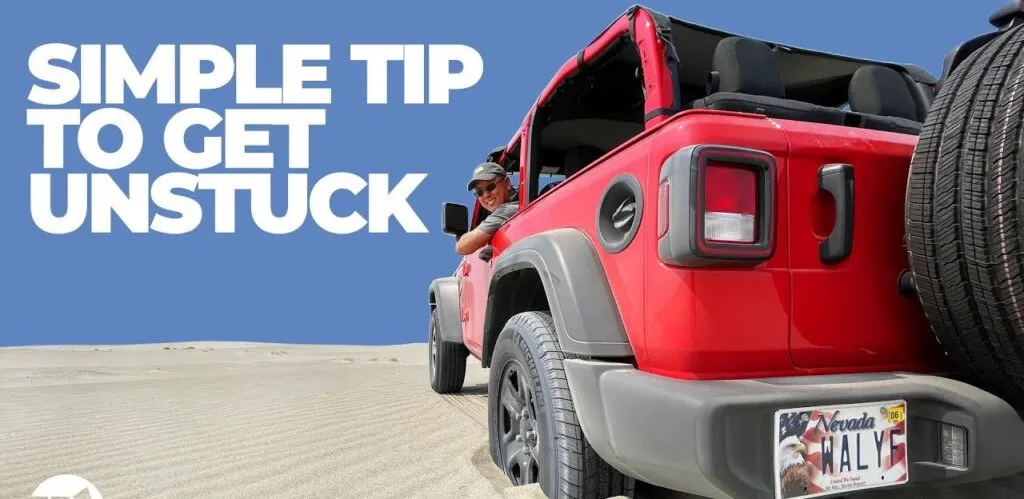 How to Get a Truck Unstuck from Sand