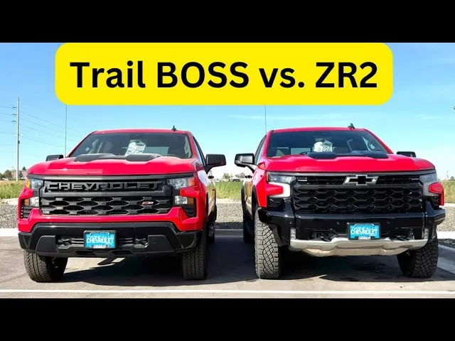 Chevrolet Silverado ZR2 or Trail Boss