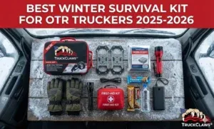 Best winter survival kit for OTR truckers 2025 2026
