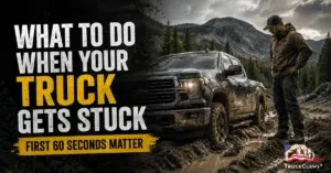 What to Do When Your Truck Gets Stuck