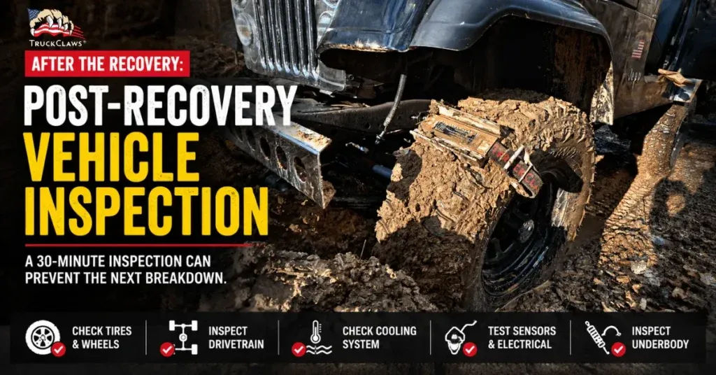 post-recovery vehicle inspection