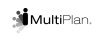 a black and white logo with the word multiplan representing a Mental Health Center Near New Jersey