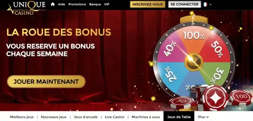 Roulette des bonus