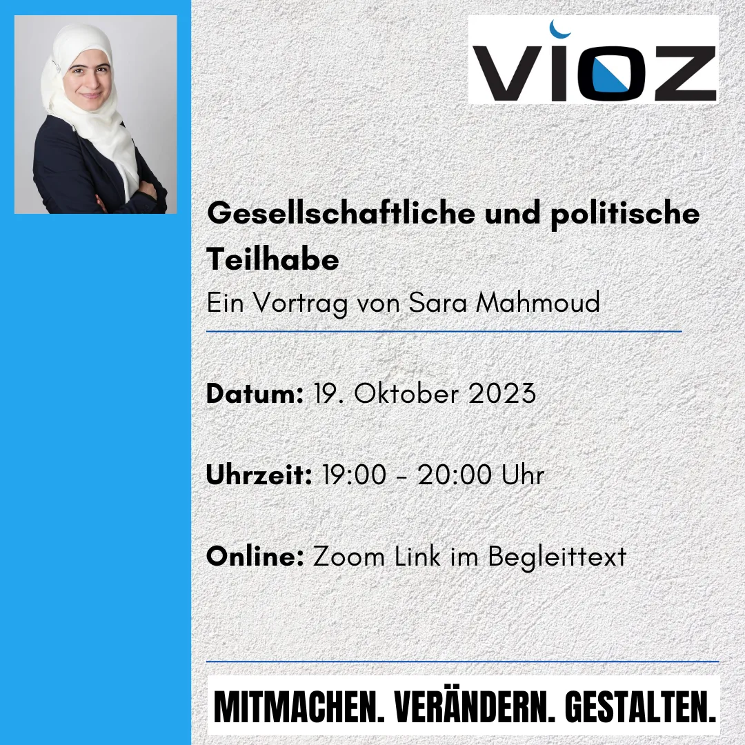 Vorlage Flyer Politische Teilhabe