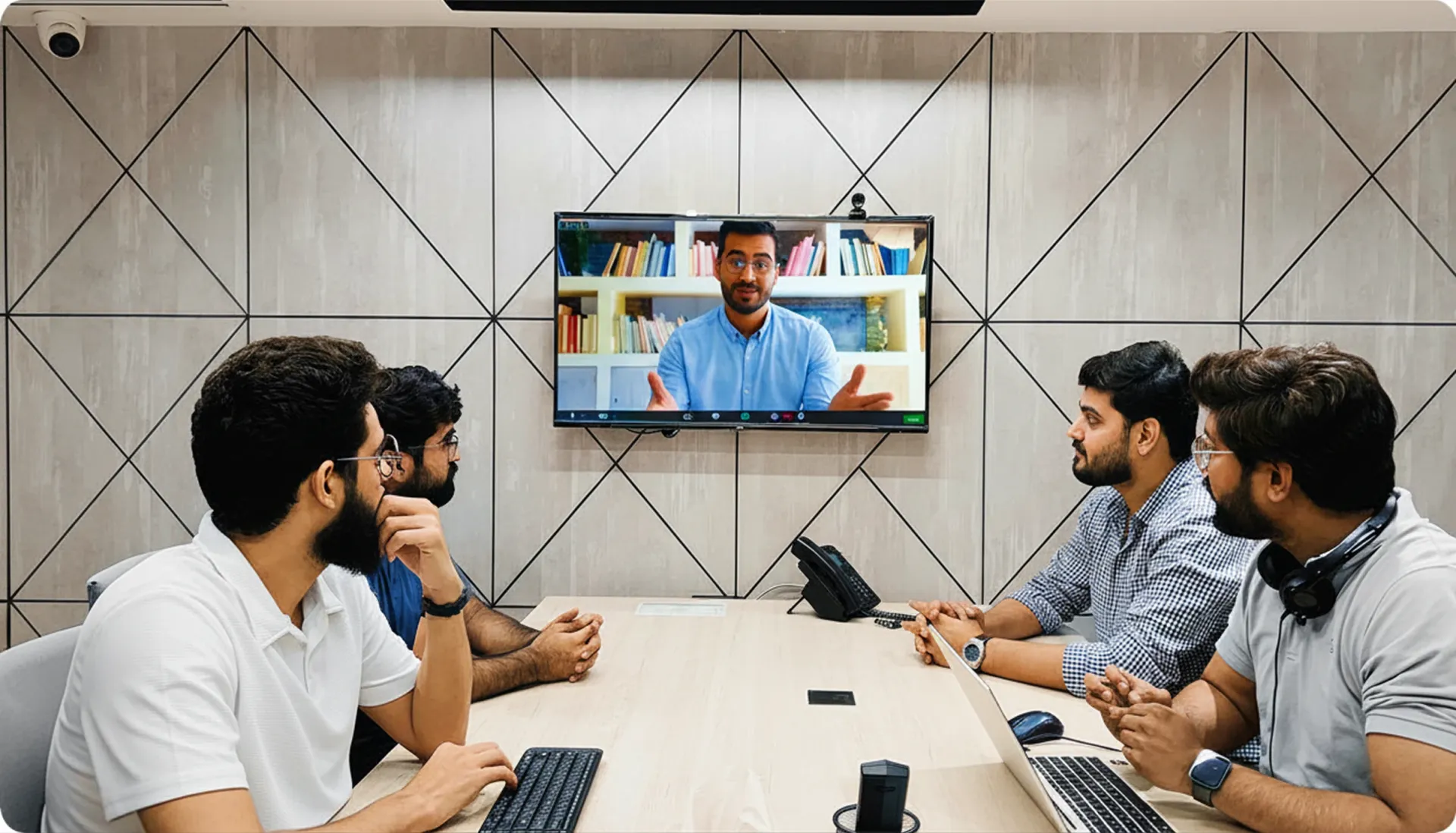 white label meeting with client