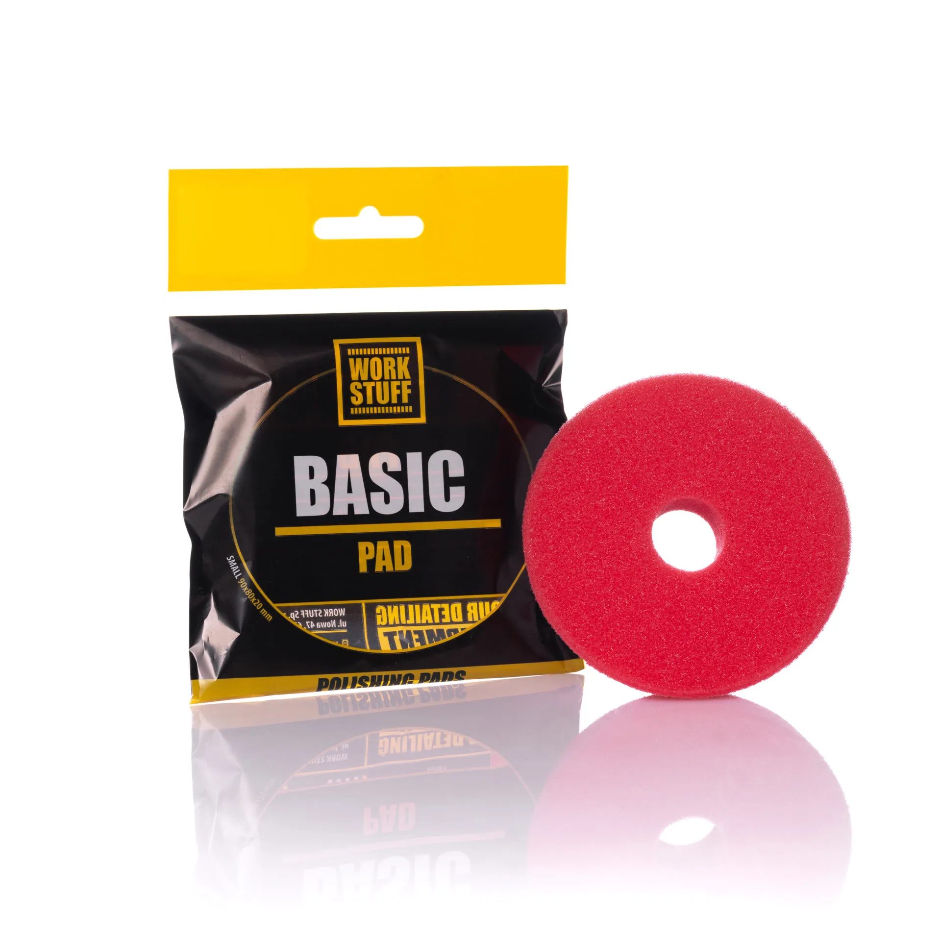 Basic Pad Finish - Side Slant and Central Hole