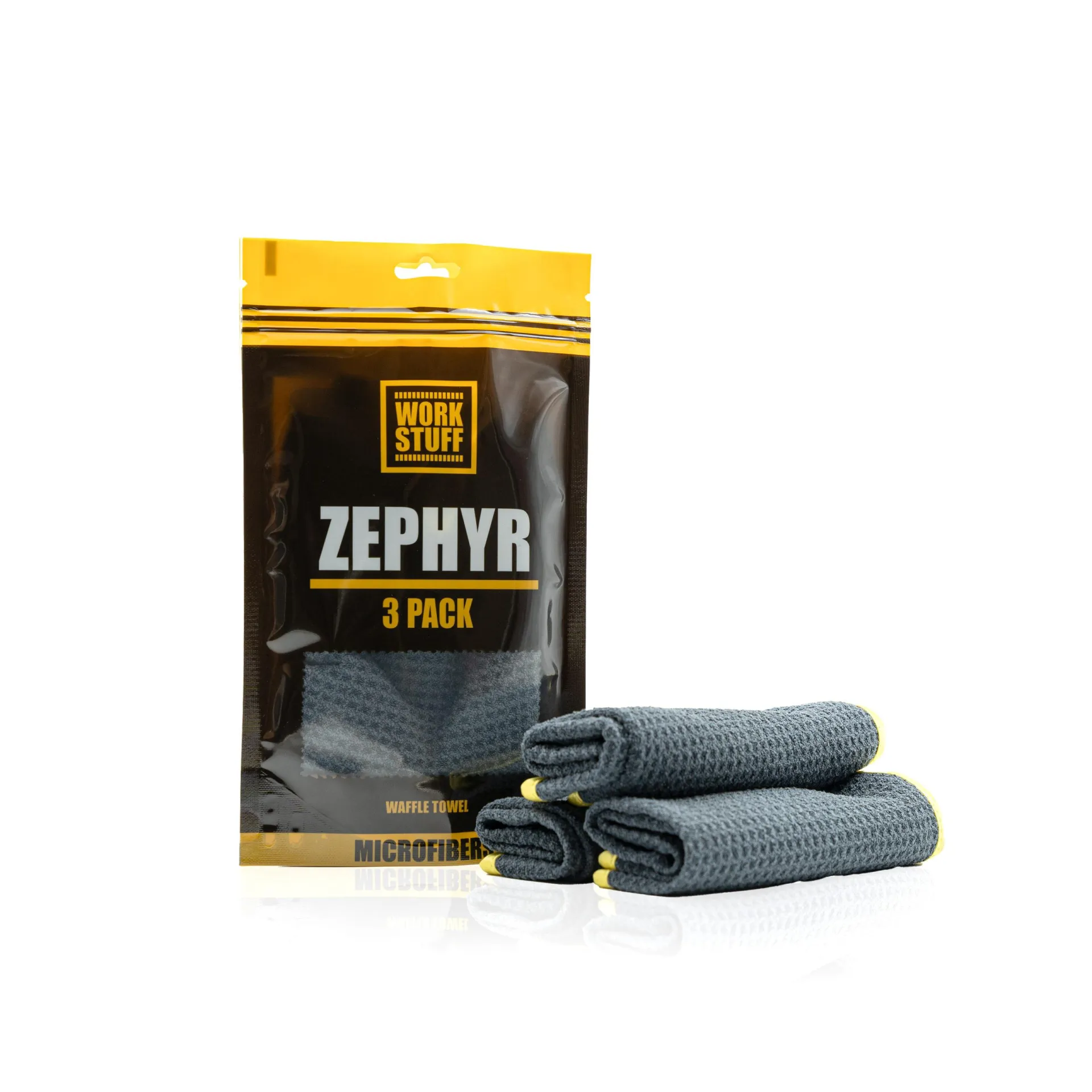 ZEPHYR WAFFLE TOWEL 3-PACK - WORK STUFF