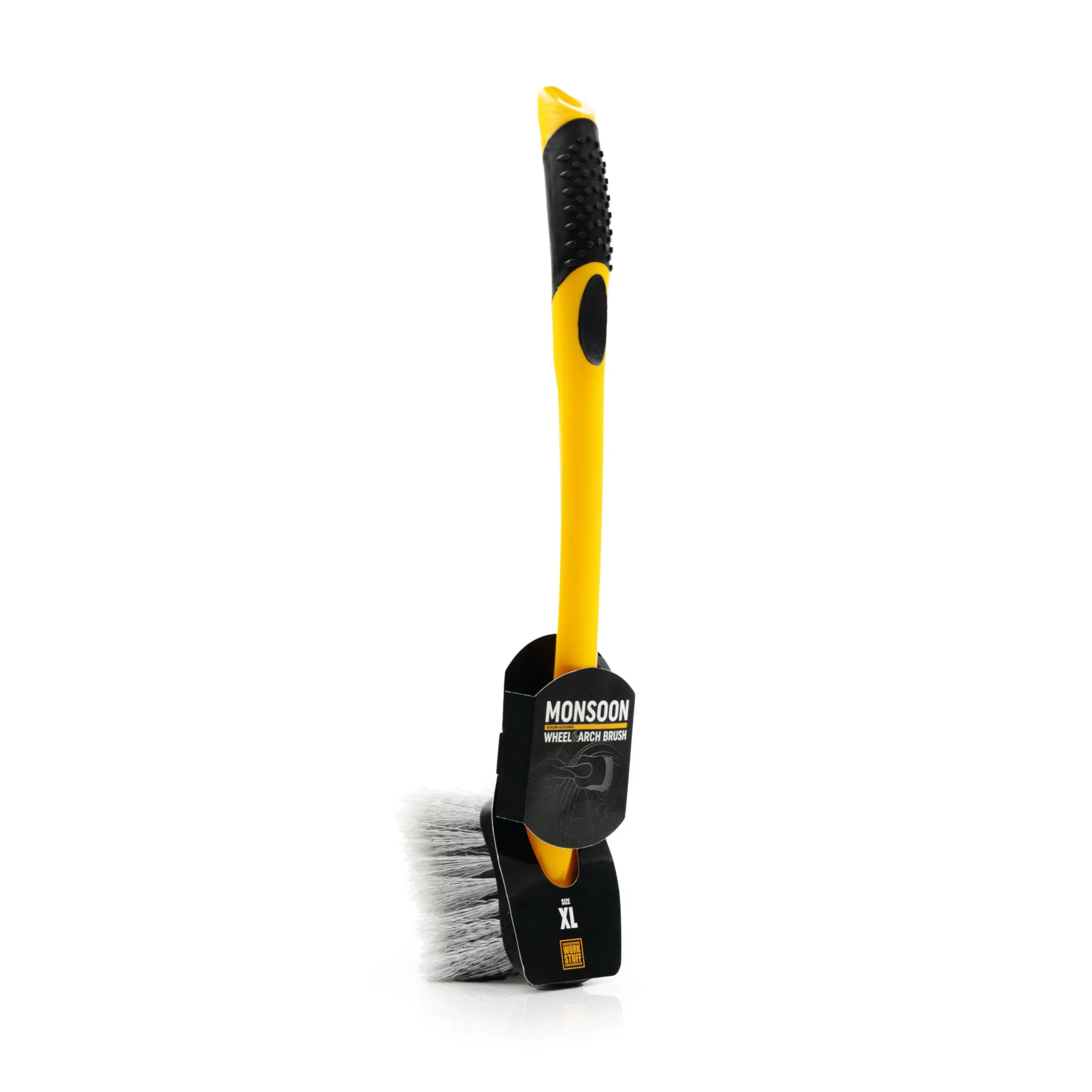 Work Stuff Monsoon XL wheel and wheel arch cleaning brush – safe cleaning with rubber protection