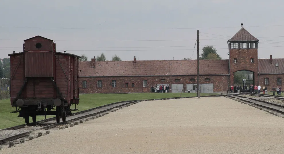 Entrée du Camp d'Auschwitz