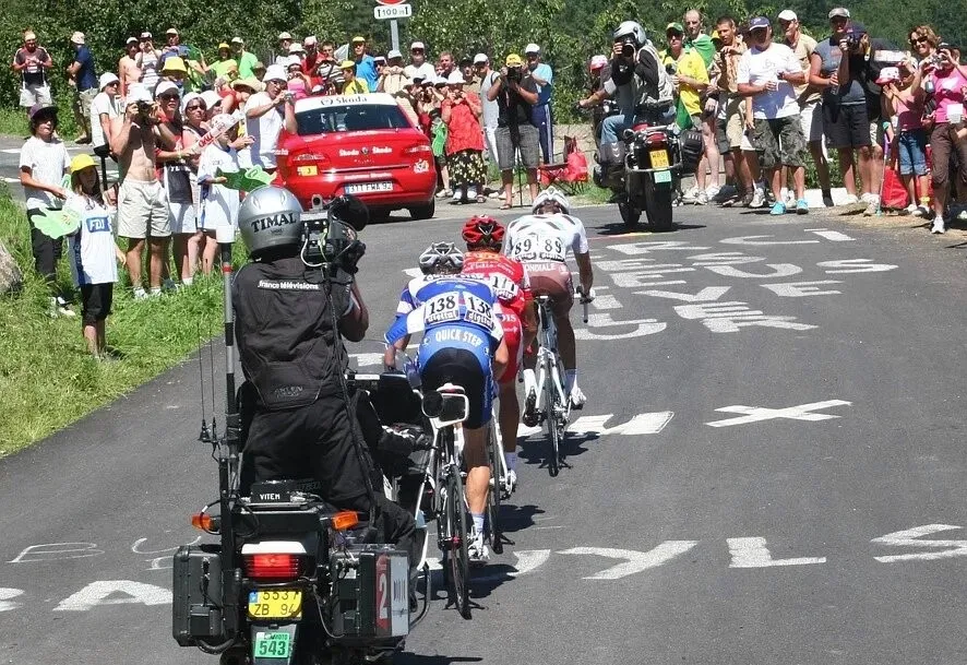Le grand spectacle du Tour de France.