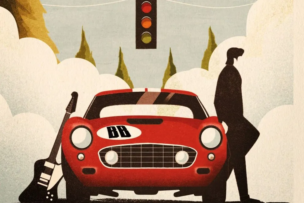 L'affiche de la prochaine tournée de Benjamin Biolay.-Prix