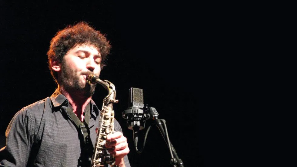 Le saxophoniste Gaspard Baradel sur la scène de Jazz en Tête / photo O.Perrot