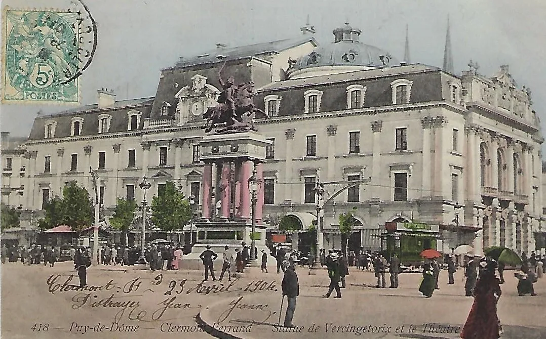Clermont à la belle époque et sans voiture / Photo DR