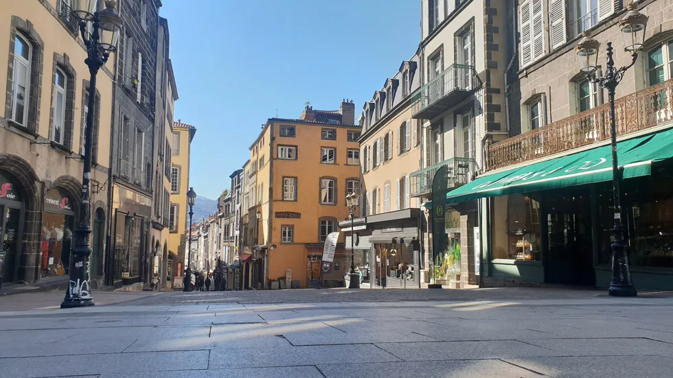 Rue des gras depuis la cathédrale / Photo 7 jours à Clermont