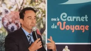 Lionel Chauvin, pdt du département / photo 7 jours à Clermont