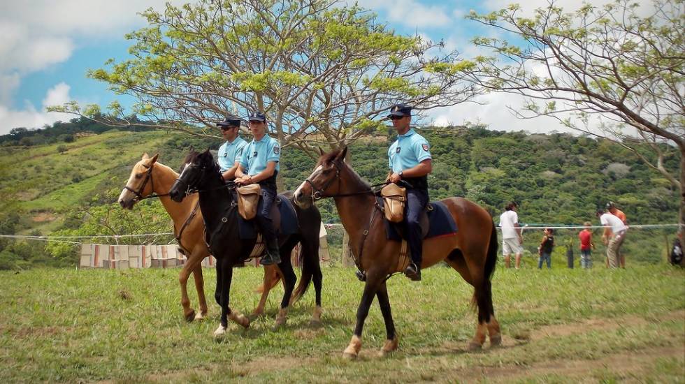 Gendarmes à cheval