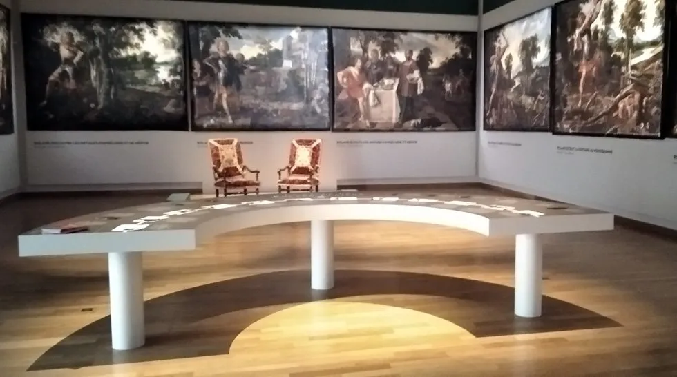 exposition Roland furieux au MARQ : photo E. D'Aversa