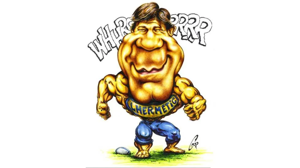 Carricature de Jean-Marc Lhermet par Jean-Louis Gorce