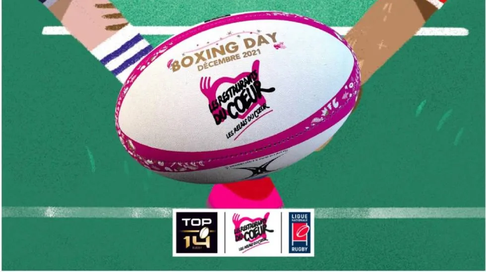 Ballon solidaire Boxing day Top 14