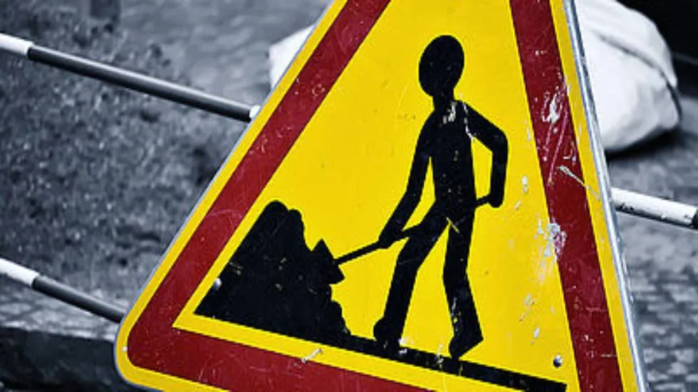 panneau travaux / photo Clermont Auvergne Métropole