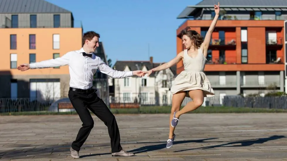 Danseurs swing / Photo Paul Eguehard