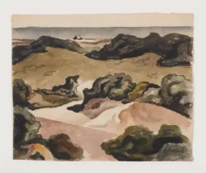 C.Pollock Landscape 1930