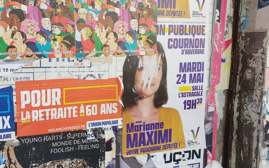 Affichage sauvage / photo 7 Jours à Clermont
