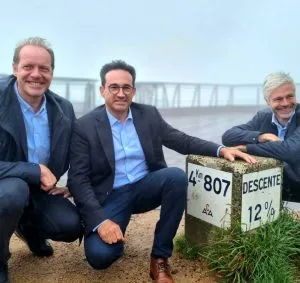 C.Prudhomme, L.Wauquiez et L. Chauvin / Photo DR (page Facebook de Lionel Chauvin)