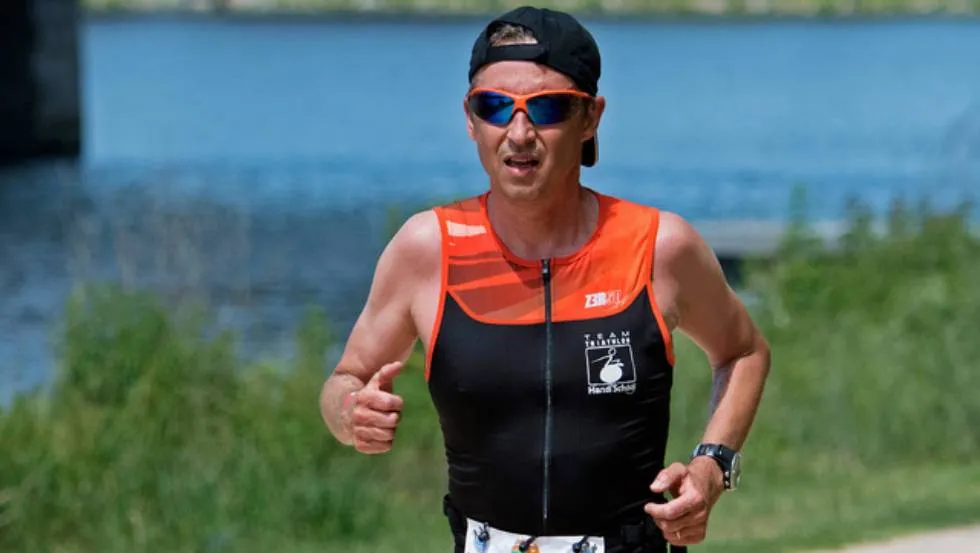 J. Kornprobst au Triathlon Vichy 2022 / Photo André Ozga