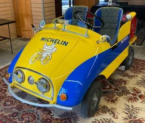 Voiture-jouet Michelin / Photo PGG