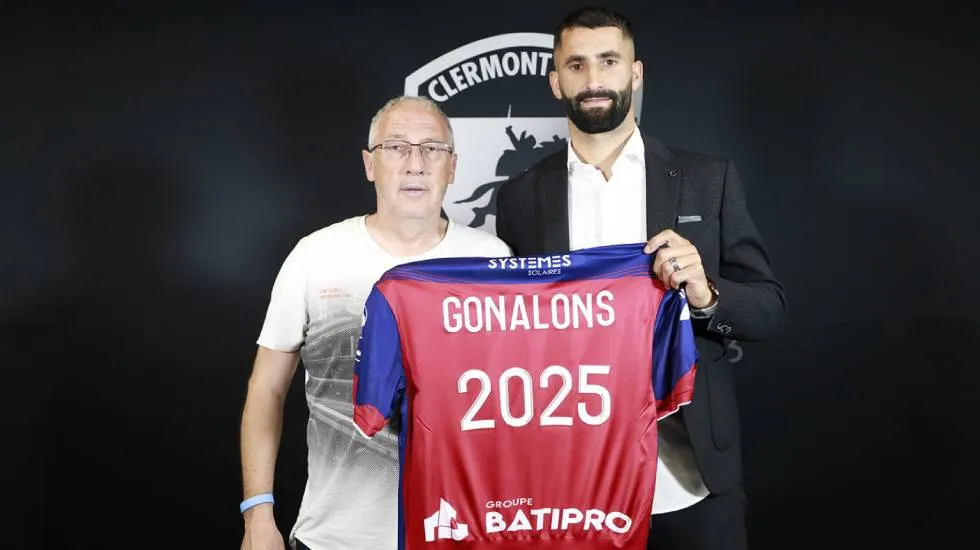 Gonalons / Photo Clermont Foot
