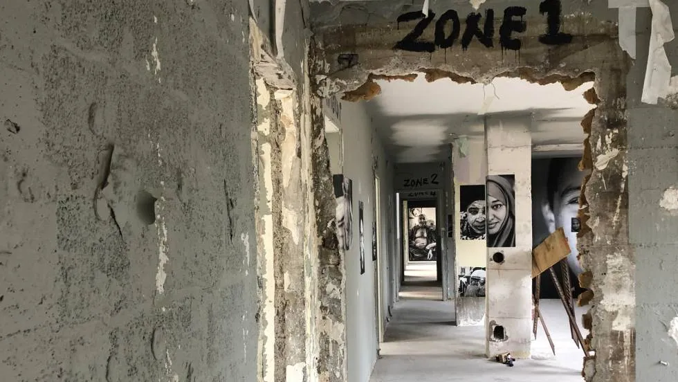 Exposition "Fissure" / Photo Charles Rostan
