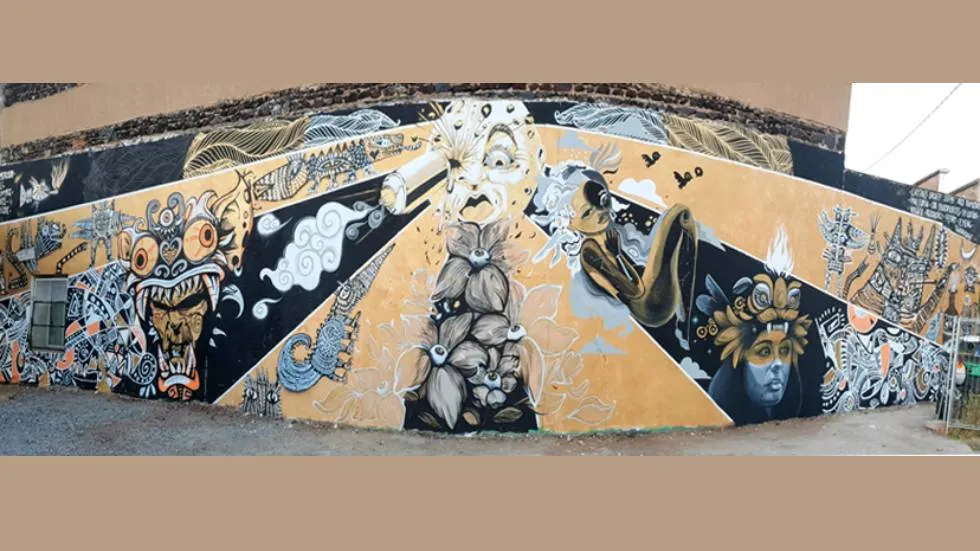 Recycl'Art, Fresque Latino Graff 2019