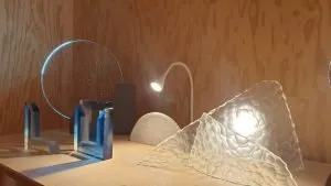 Œuvre d'art en verre / Photo 7 Jour à Clermont