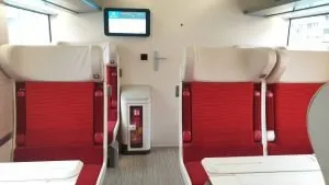 Intérieur 1ère classe du Train Oxygène / Photo 7 Jours à Clermont