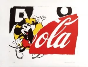 Tavoularis - Mickey Mouse, lithographie 10/40