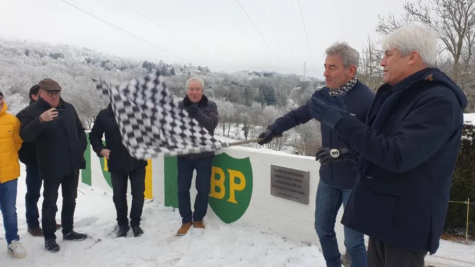 Inauguration du mur de Manson restauré / Photo 7 Jours à Clermont